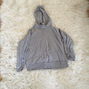 Grey hoodie